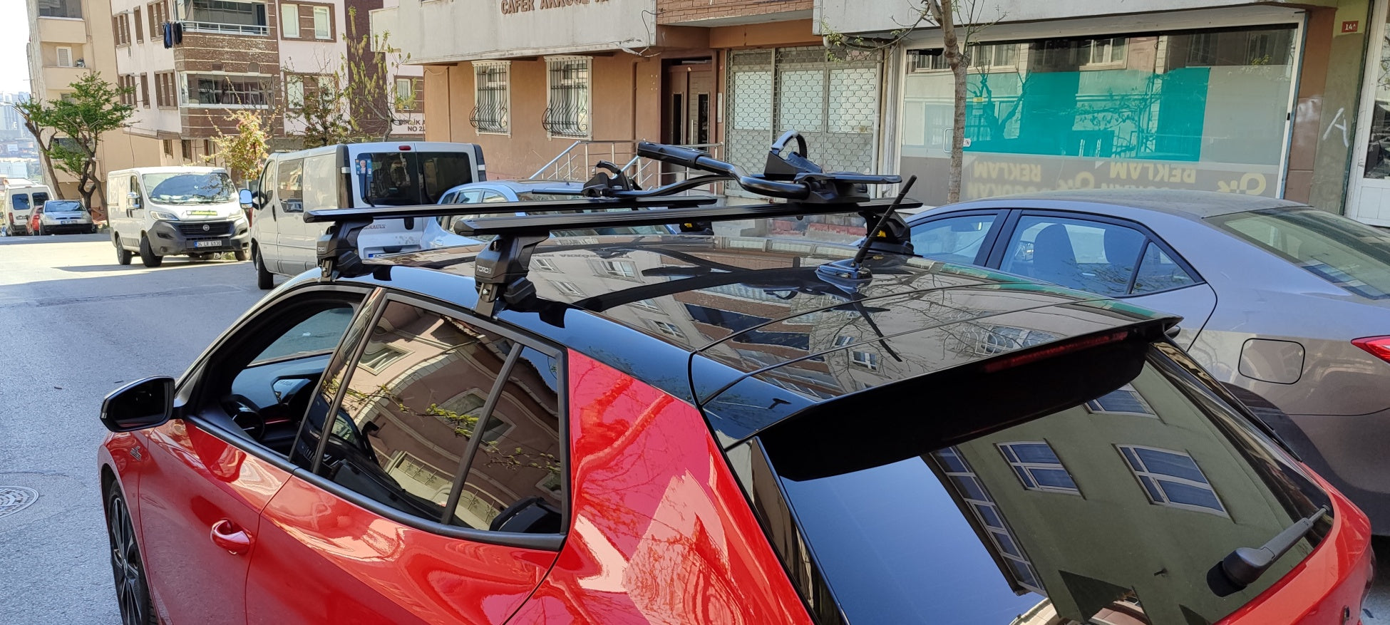 For Skoda Fabia Aluminum Roof Rack System Carrier Cross Bars Silver 2021-Up For Skoda Fabia Aluminum Roof Rack System Carrier Cross Bars Silver 2021-Up